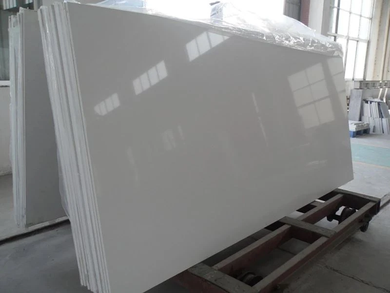 pure white quartz slabs