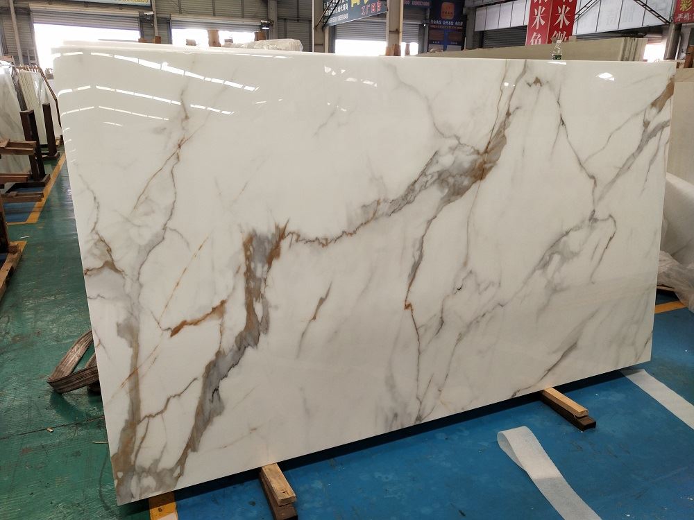 man made calacatta marble