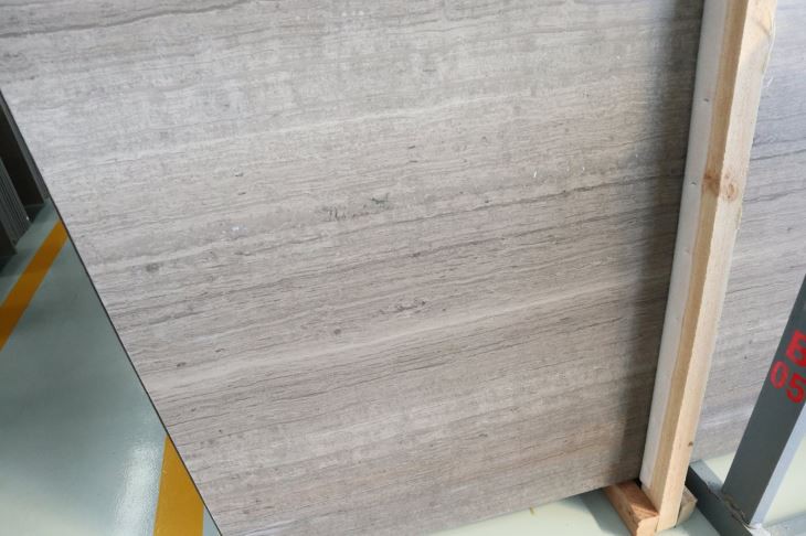 Grey Wood Marble Slab